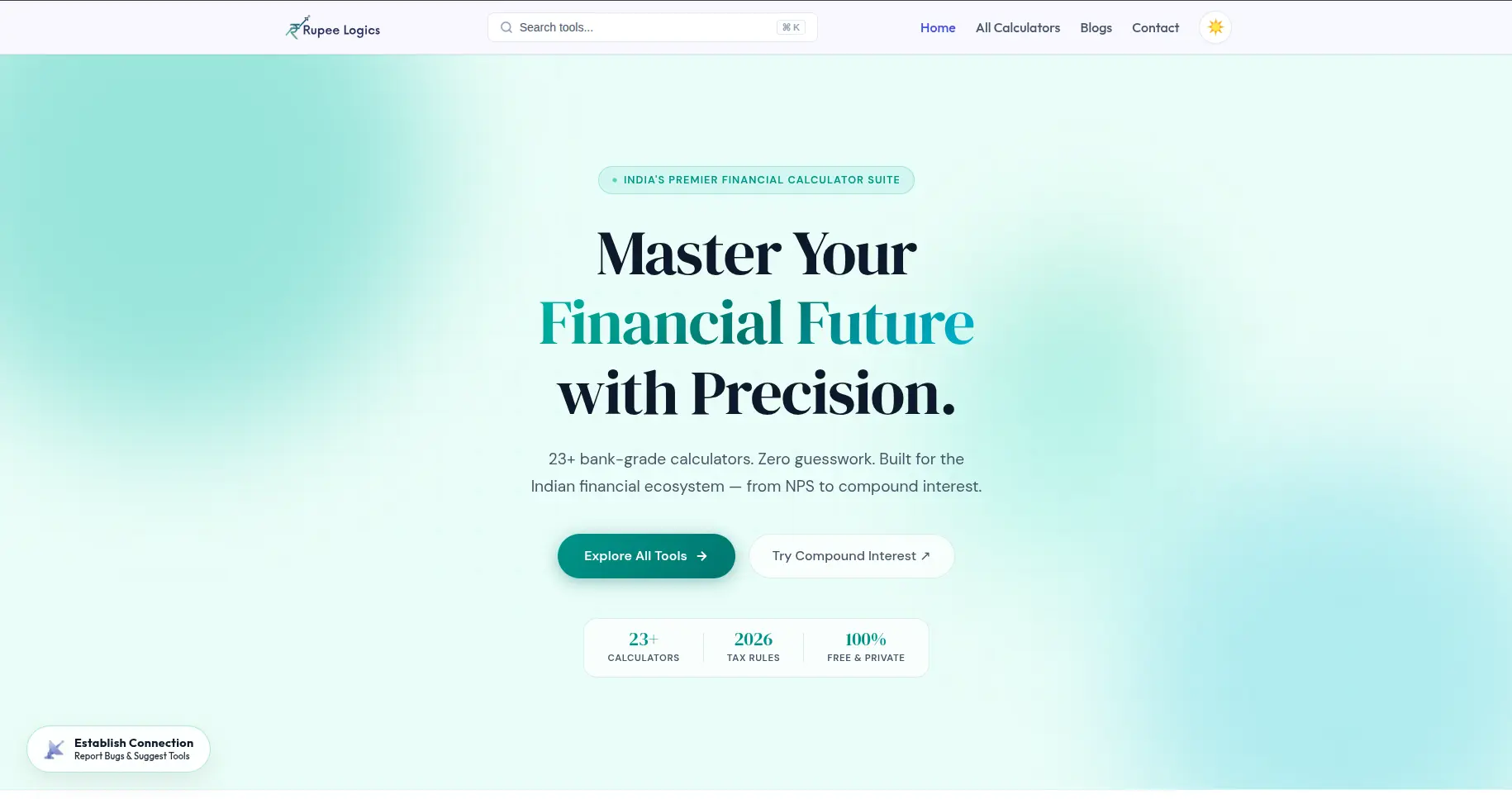 Financial Tech Website